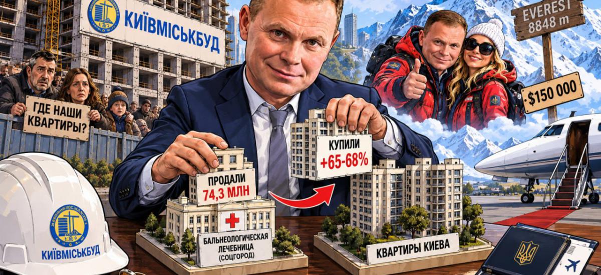 Игорь Кушнир оставил Киеву недострои и миллиардные схемы, а его семья — больницу за полцены и квартиры с наценкой до 68%